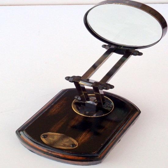 Увеличительное стекло из латуни Морской декор стола Лупа Офисный декор