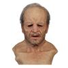 Realistic Old Man Mask Halloween Mask for Adults Realistic Face Mask Halloween Party Cosplay Props Mask