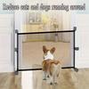 Dog Gate Pet Screen Mesh Gate Baby Puppy Indoor Safety Fence Guard with Hooks for House Stairs And Doorways