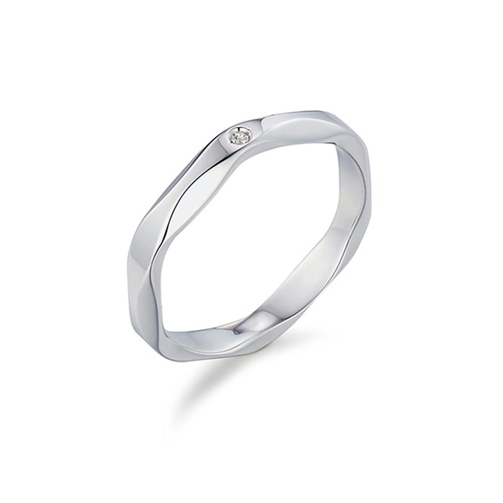 Stylus Current 2D Diamond Couple Ring (Male)_212100060