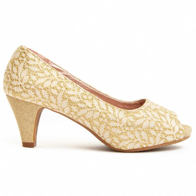 Zapato De Tacón Para Mujer. Montevita Unne50 92337