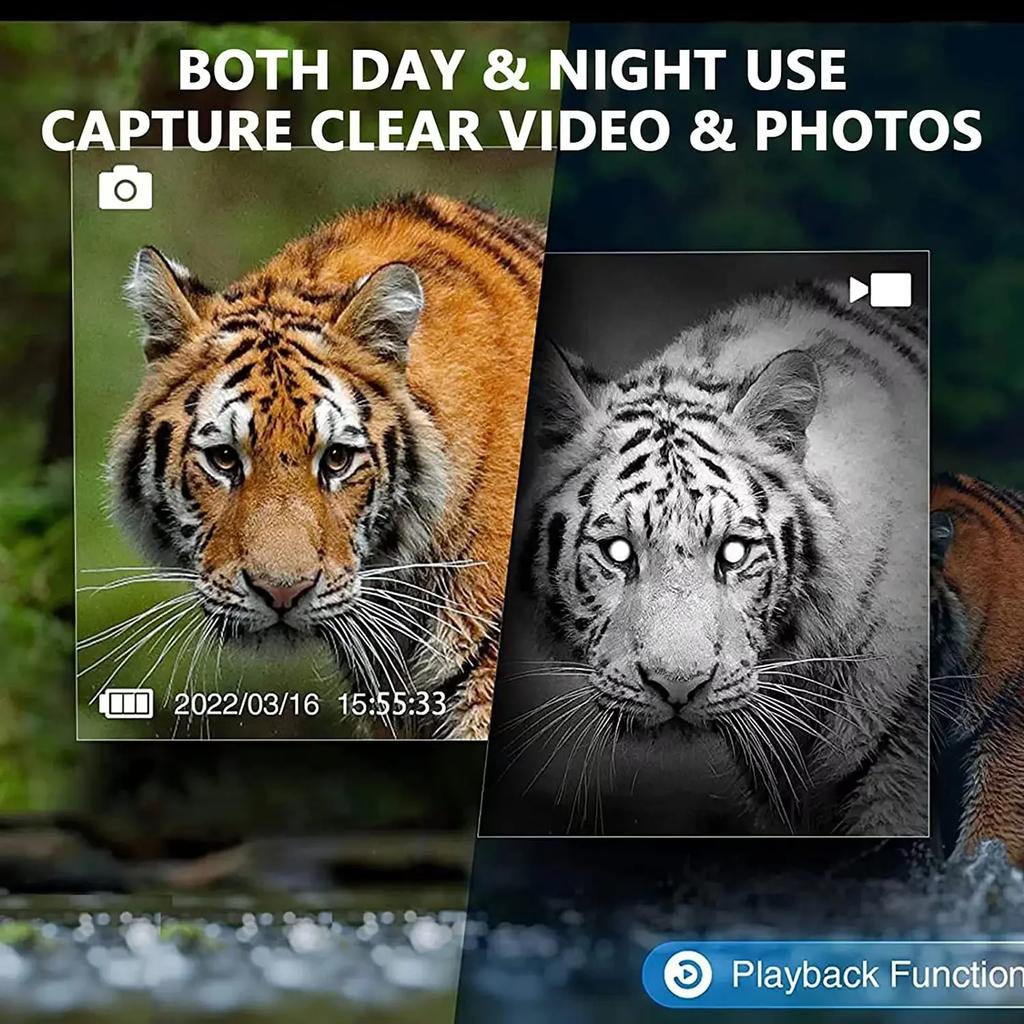 R11 1080P Монокулярный инфракрасный прибор ночного видения 5-кратный цифровой зум 300 м Дальность обзора в полной темноте для дневного и ночного использования на охоте