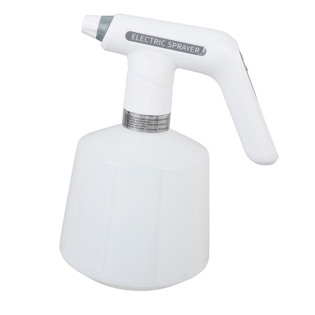 Распылитель Power Spray Bottle перезаряжаемый 1,5 л мелкодисперсный туман регулируемая насадка удлиненный стержень автоматический распылитель для растений