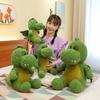 Creative Candy Dinosaur Plush Toy Cute Cartoon Green Little Flying Dragon Doll Sleeping Pillow Rag Doll