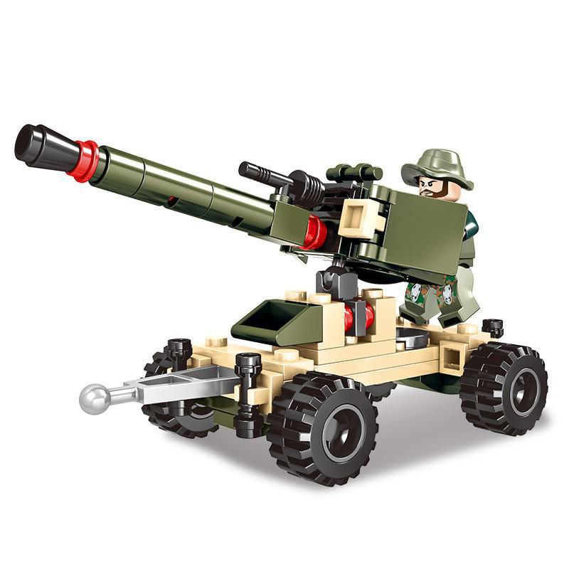 "Совместимые Lego Kaiyi Межграничные Маленькие Частицы Военные Животные Образовательные Строительные Блоки Игрушки для Детей"
