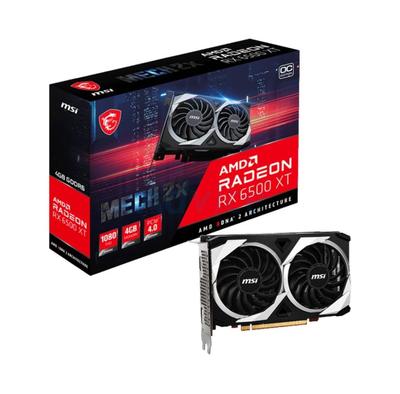 MSI Radeon RX 6500 xt Mech 2x OC 4 ГБ GDDR6
