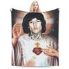Saint Oli Sykes Bringed Me The Horizoned Blankets Fleece  Winter  Multi-function Soft Throw Blanket for Bedding Office Quilt