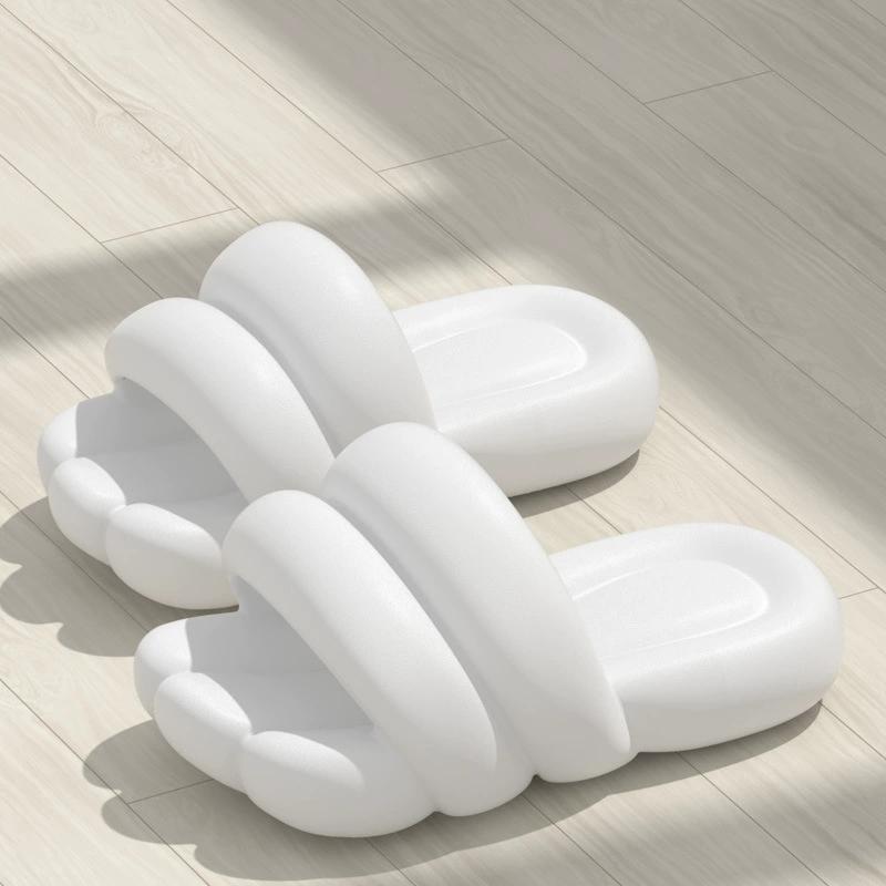 Soft Home Slipper Bathroom Non-slip Shoes Couple Indoor Casual Flips Cute Women House Fashion Flat Shoe Boyfriend Sandals