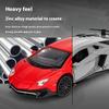 Спортивная модель Lamborghini LP750, масштаб 1/32, из сплава, с детализированным салоном, крутыми световыми и звуковыми эффектами, изысканное настольное украшение