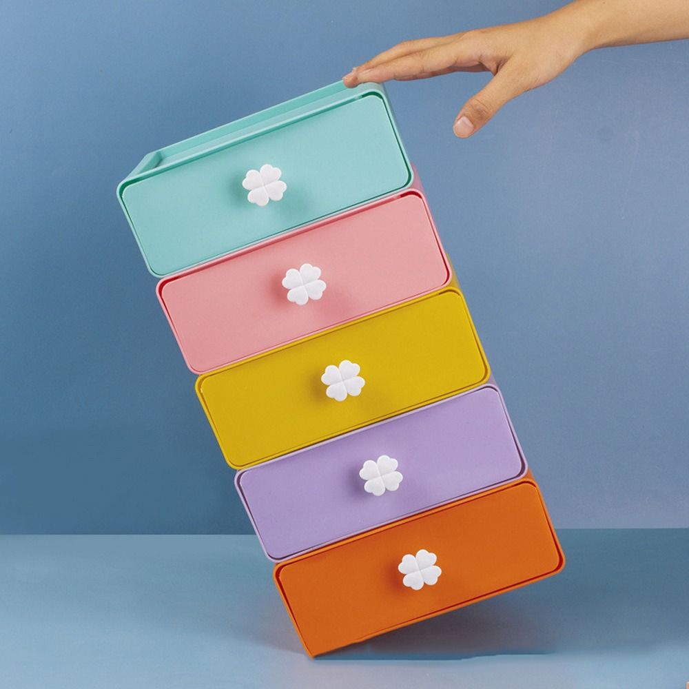 Органайзер для стола Macaron, штабелируемые настольные ящики для хранения, ящик для домашнего офиса