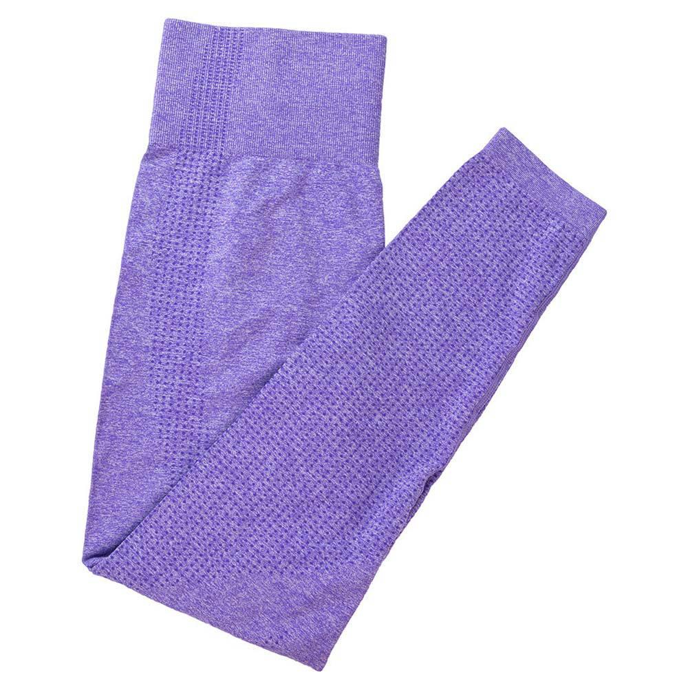 Женский бесшовный костюм для йоги: Топ в горошек с длинным рукавом и брюки с высокой талией, подтягивающие бедра