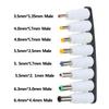 Usb To DC5V Power Cord Multifunctional with DC5.5x2.1  5.5x2.5 4.0x1.7 8pcs Plugs 8-In-1 USB toDC Charging Cable