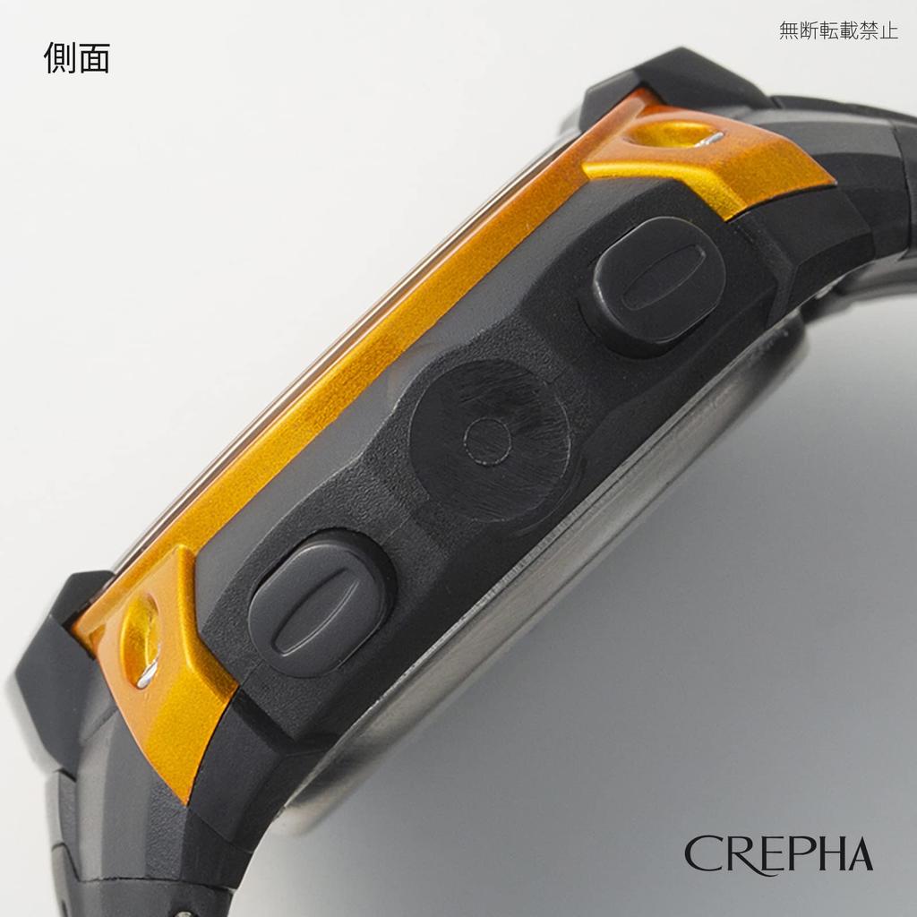 Цифровые мужские часы из черного уретана [Clefer], Радиоуправляемые, Солнечные, Перезаряжаемые, Ремешок, FDM7862-OR