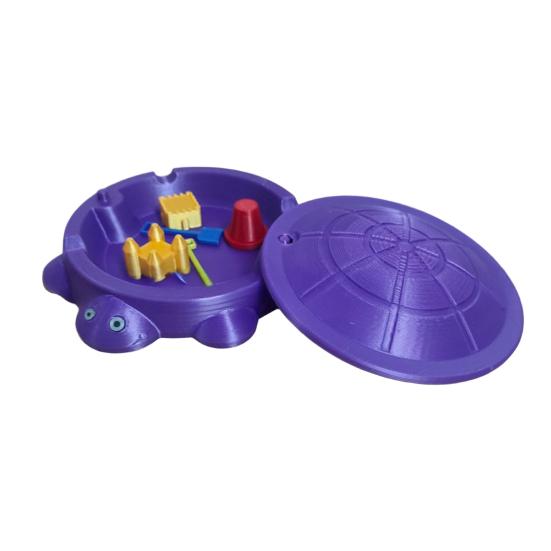Mini Turtle Sandbox with Tools Fidget Desk Toy for Stress Relief Mini Zen Garden Sandbox Desktop Accessories for Home