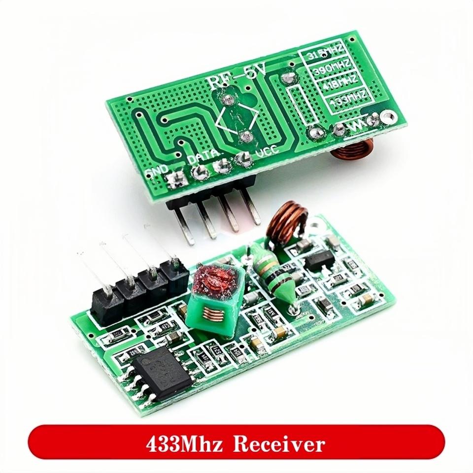 Smart Electronics 433Mhz RF transmitter and receiver Module link kit For arduino/ARM/MCU WL diy 315MHZ/433MHZ 433.92MHZ wireless