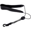 Adjustable Saxophone Sax Leather Nylon Padded Neck Strap with Hook Clasp