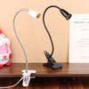 Eu Plug E27 Socket Adapter With Switch Cable 360 Degree Desk Lamp Holder Socket Gooseneck Clip-On Cable With Power On Switch