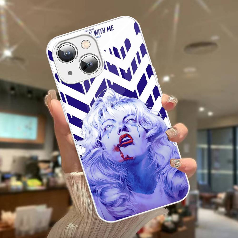 Twin Peaks TV Series Tempered Glass For Iphone 14 13 12 11 Pro Mini XS MAX 14Plus X XS XR Fundas