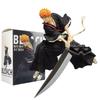 17СМ Аниме BLEACH Куросаки Ичиго Модель Нож Поза с размахиванием Игрушка Нож, разрезающий души Набор подарков Модель для действий В коробке