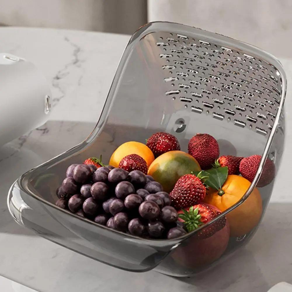Раковина для мытья овощей, корзина для мытья кухни, контейнер для мойки фруктов и овощей для домашнего хозяйства
