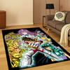 Мультяшный ковер-коврик Saint Seiya Anime для спальни, гостиной, дивана, игровой комнаты, коврик для прихожей, декор для дома, коврик для детской игровой зоны, нескользящий, подарок