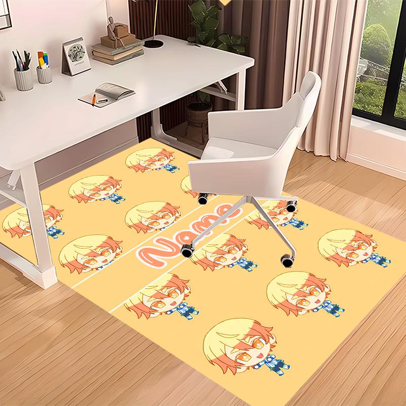 Custom personalization Tsukasa Tenma Print Area Rug - Soft, Washable Non-Slip Indoor Mat,Living Room,Home&Office Decorative Rug