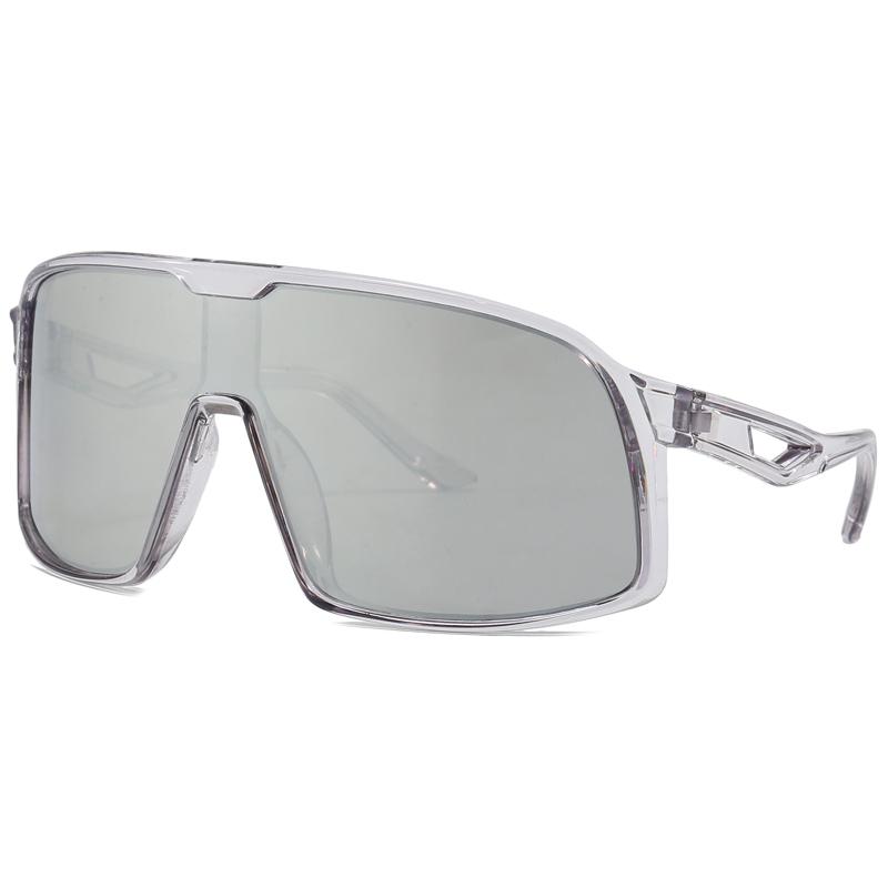 Защитные очки Оверсайз Зеркальные Велосипедные Солнцезащитные очки Мужские Женские Дизайнерские Солнцезащитные очки Спорт на открытом воздухе Вождение UV400 Очки