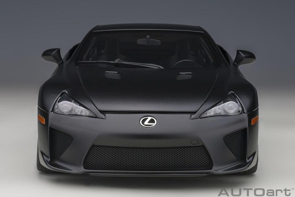 AUTOart 1/18 Lexus LFA (Matte Black) Finished Product
