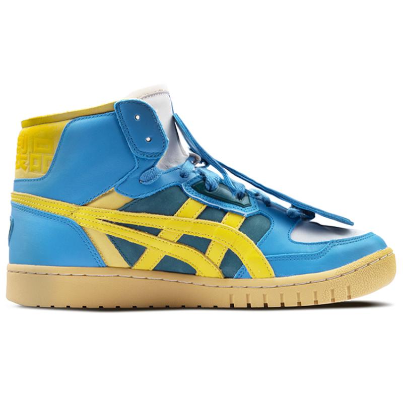 Asics Кроссовки Chemist Creations X ASICS Alpha L Сине-желтые со съемным логотипом для всех покрытий 1203A161-020