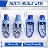 DTC2 Motorcycle Accessories Front Adjustable Passenger Footpegs for BMW R1300GS R 1300 GS R1300 GS Foot Pegs Blue