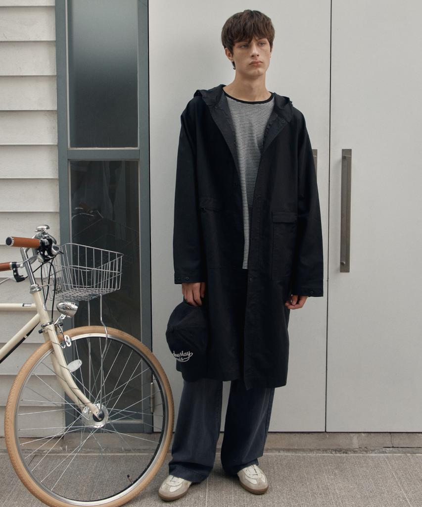 WEDNESDAY OASIS [Atelier Edition] Hayes String Hooded Field Jacket_Black(Wcb6Ot01)