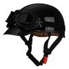 Retro Motorcycle Helmet, Men's Four Season Pedal Cruising Scoop Helmet, Safety Helmet, Women's Electric Half Helmet