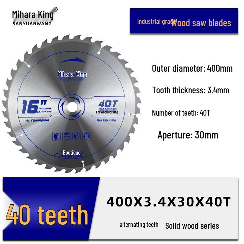 Деревообрабатывающий угловой шлифовальный пильный диск - Сплавной отрезной диск для дерева, Размеры 4/5/7/9 дюймов