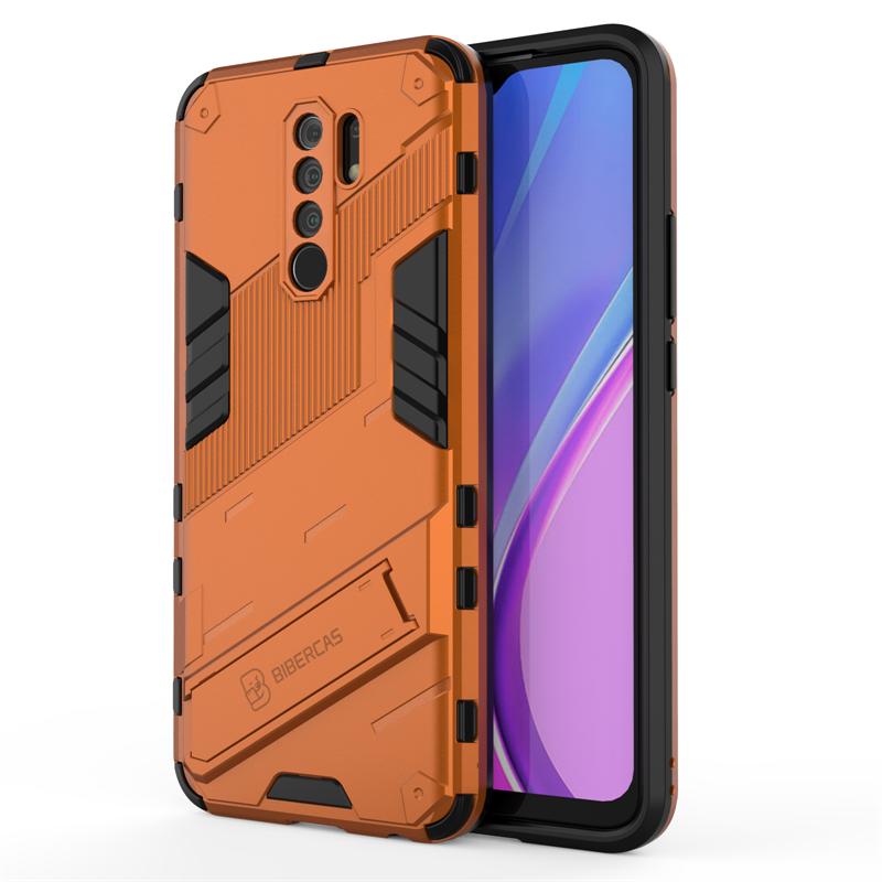 Для Xiaomi Redmi 9 9A 9C чехол с подставкой Бронированный чехол для телефона Redmi 9 Prime 9 Power противоударный магнитный держатель задняя крышка