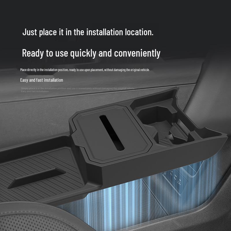 Fits 26 Chery ICAR V27 Models: Center Console Lower Storage Box Organizer & Specialty Car Accessories