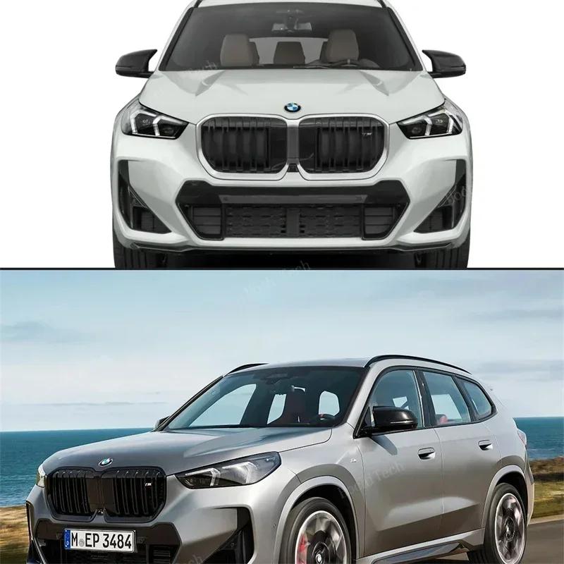 for BMW X1 IX1 U11 U12, X2 IX2 U10 Accessories Hight Quality Bright Black Rear View Door Wing Side Mirror Cover Caps Shell Case