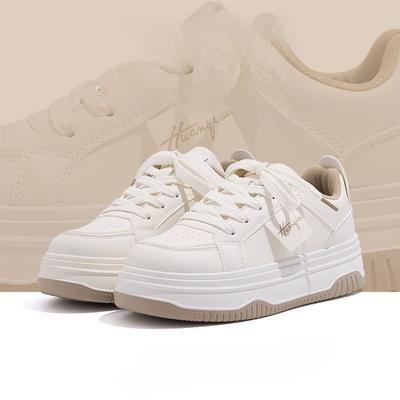 Женская обувь весна и осень новые белые туфли обувь для папы обувь для досок для девочек кроссовки весна и осень