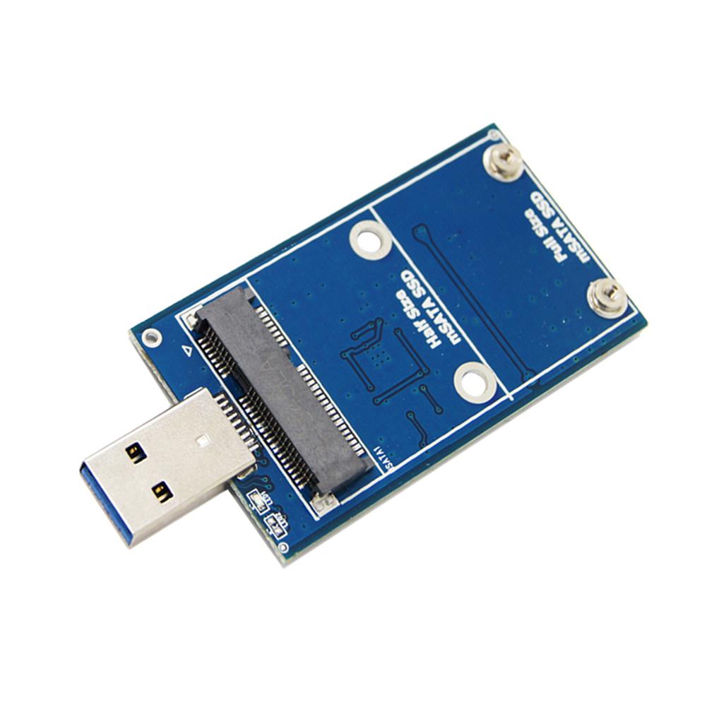 Мини SSD MSATA на USB 3.0 Корпус для жесткого диска Беспроводной адаптер-конвертер SSD Корпус PCI-E для 30*30/50 MSATA SSD