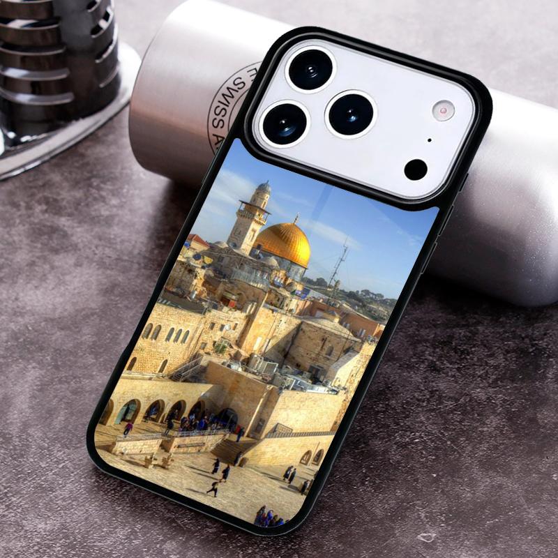 Чехол для телефона Иерусалим Западная стена плача для iPhone 17 16 15 Pro Max Air 14 13 12 11 Plus Ударопрочный чехол