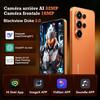 Refurbished - Blackview WAVE 10 Smartphone 6.88" 120Hz 24Go(8+16) + 128Go/jusqu'à 2To 5000mAh Android 16 32MP Téléphone 4G Double Sim GPS - Orange