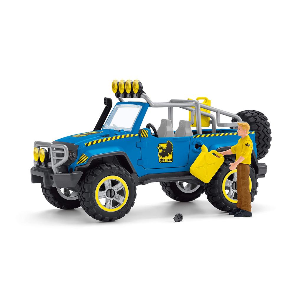 Schleich Dinosaur 4WD и фигурка Dino Base 41464 Off-Road