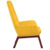 Recliner Chair Mustard Yellow Fabric