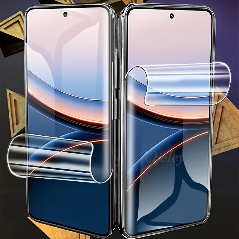 4 шт. Гидрогелевая пленка Full Cover для Xiaomi Poco X7 Pro X6 X5 F5 F6 F7 Pro Защитная пленка для экрана Xiaomi Poco M7 Plus M6 4G C75 C71 C65