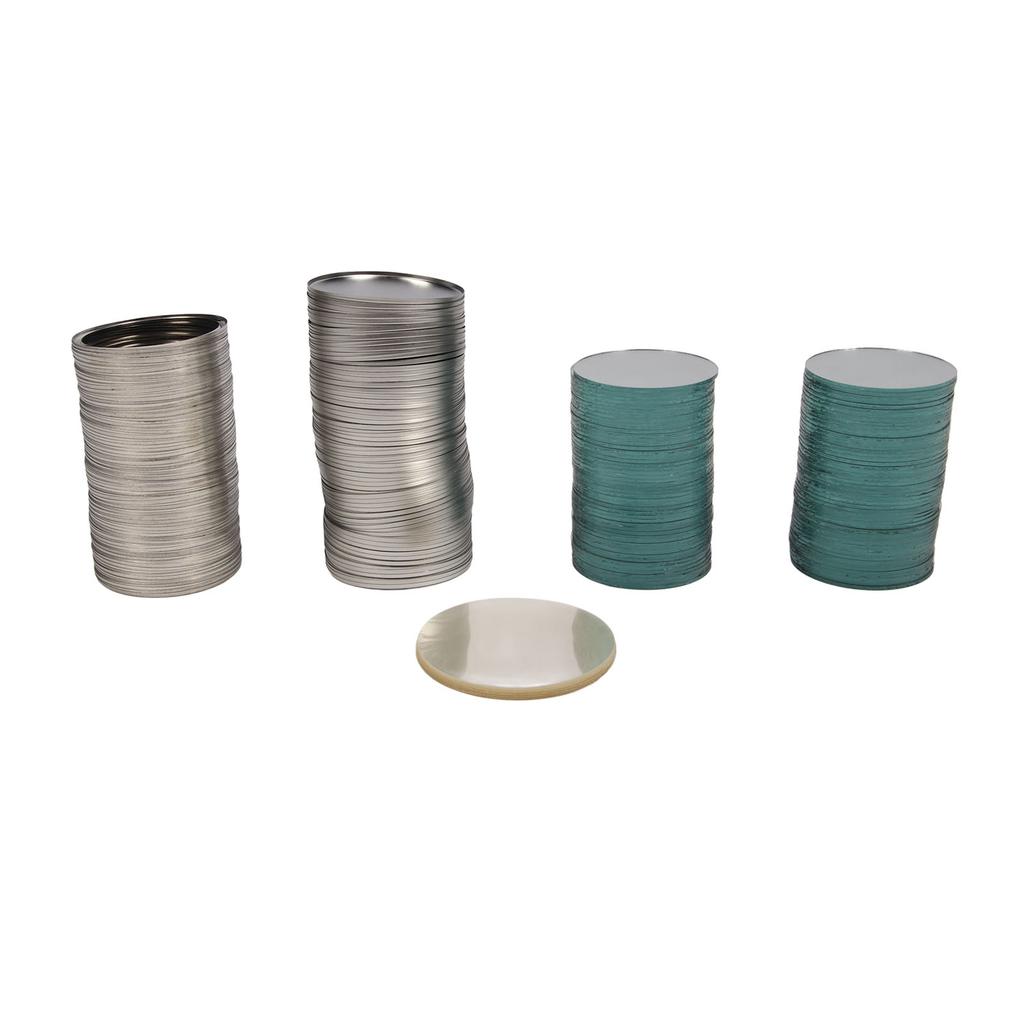 100 шт. 75 мм пустые зеркала, принадлежности для изготовления компактных косметических зеркал, наборы для самостоятельного изготовления рекламных подарков