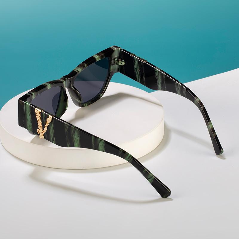 JYL TS Women's Small-Frame - Unique Cat-Eye Trendy Sunglasses 8103
