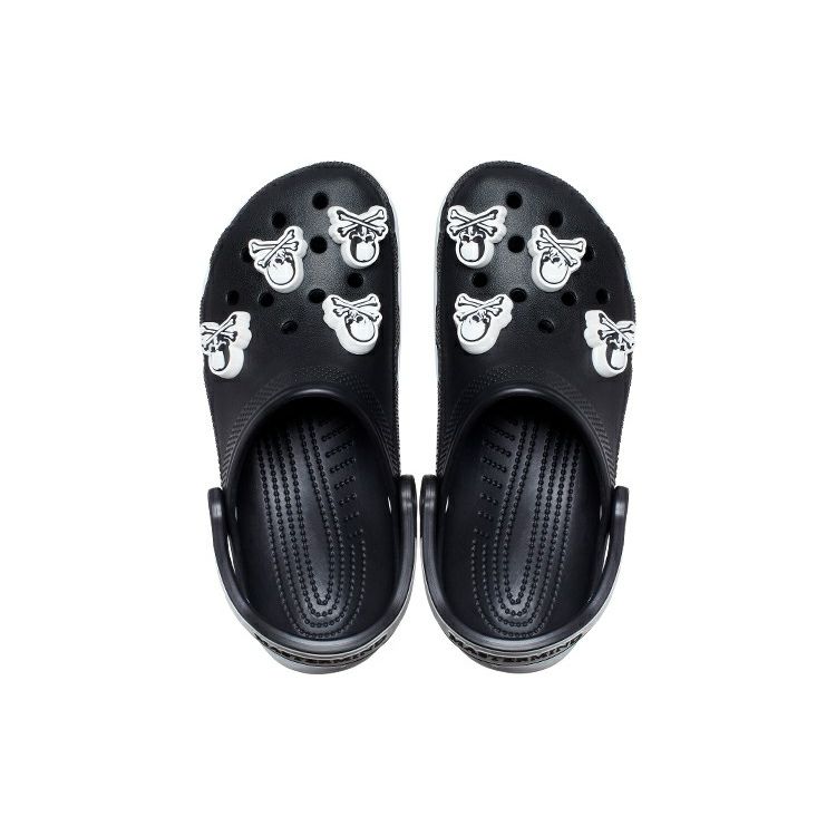 Mastermind Japan x Crocs Classic Clog Черный Белый Унисекс Кроссовки 208211-066