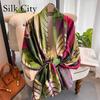 High-quality Luxurious Silk Scarves Headband Scarfs Neck Scarf For Women Chain Silk Scarf Women's Decorative Shawl