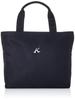 A4 Size Compatible Tote Bag Dark 10911 [Kitamura] R-0686 Women's Blue/Ivory [Navy Blue]