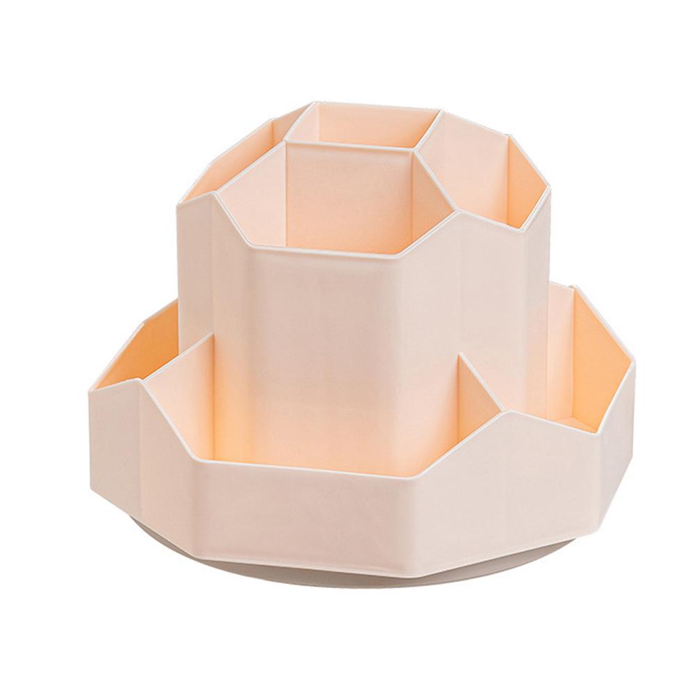 Pencil Pen Holder for Desk 9 Slots 360 Degree Rotatable Desktop Organizer Makeup Brush Storage