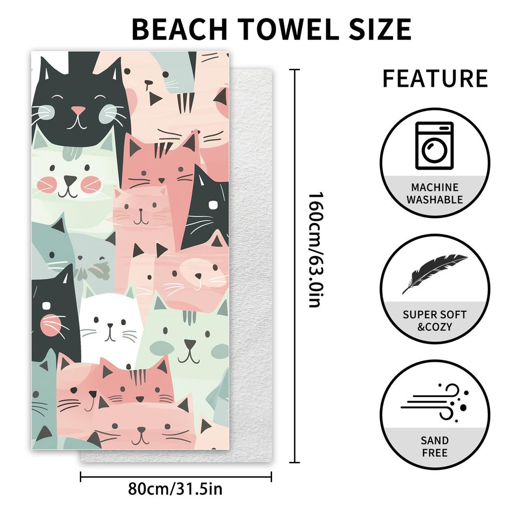 Новое, двухстороннее бархатное пляжное полотенце, полотенце для серфинга, спортивное полотенце.